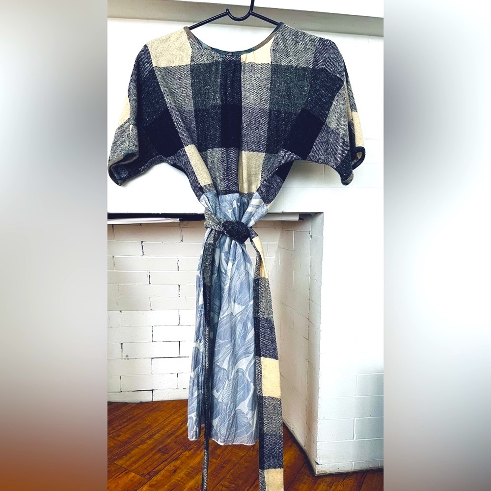 Wool and cotton summer dress